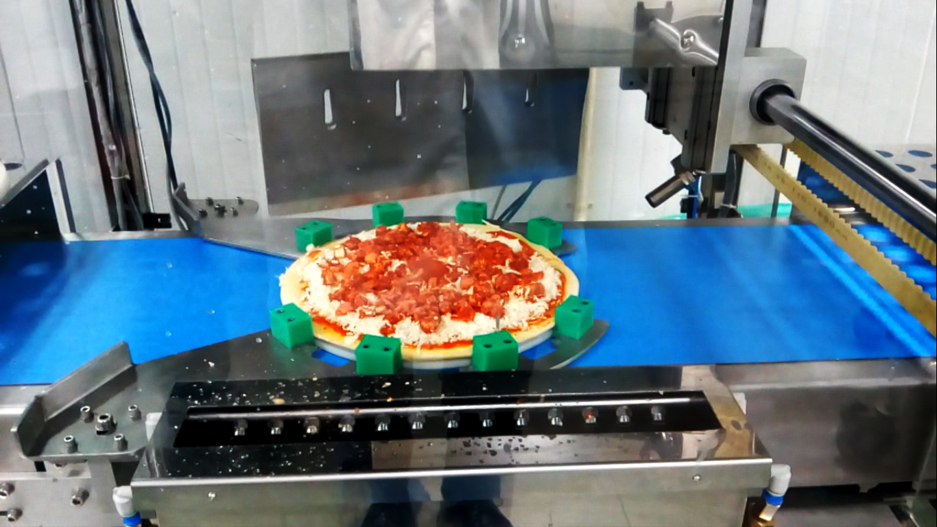 Ultrasonic Pizza Cutting Machine